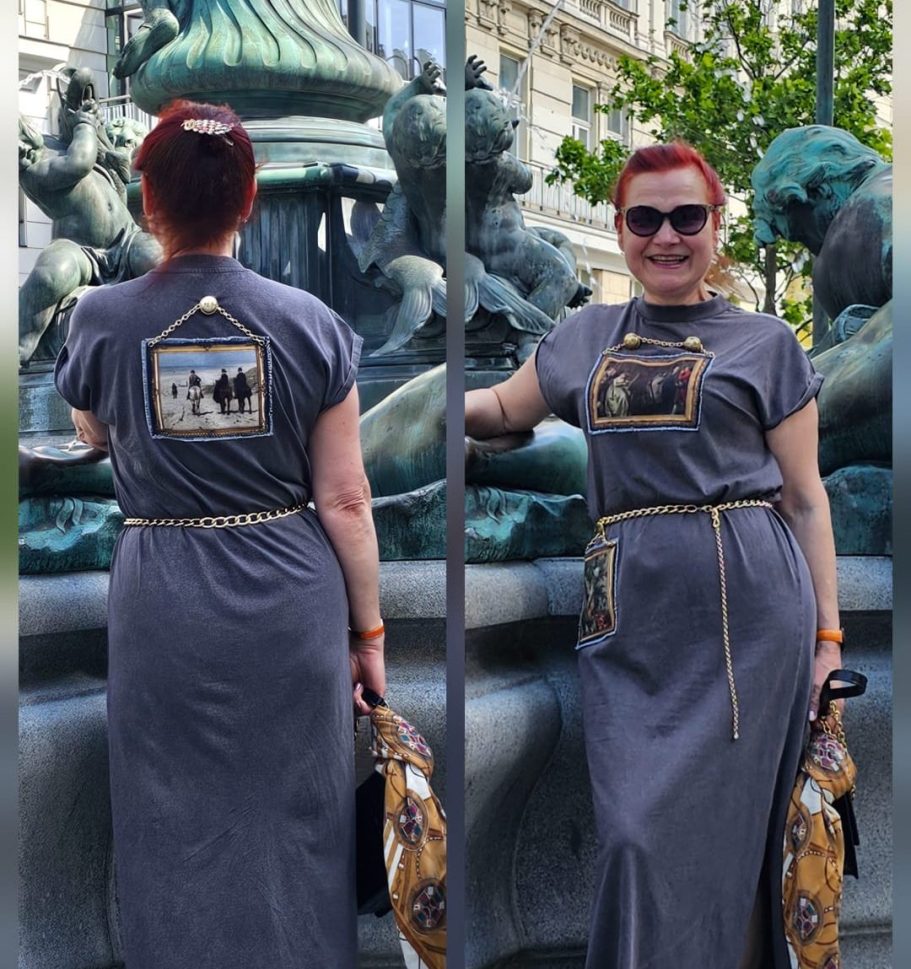 Handgefertigte Shopper und Rucksäcke mit kreativen Stoffmotiven und Patchwork Designs von Elevienna